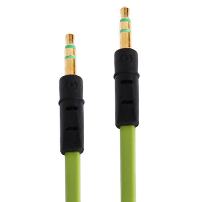 ヌードルスタイル3.5mmジャックイヤホンケーブル、iPhone 5 / iPhone 4 & 4S / 3GS / 3G / iPad 4 / iPad mini / mini 2 Retina / New iPad / iPad 2 / iTouch / MP3対応、長さ：1m