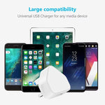 5V / 1A (USプラグ) USB充電アダプター iPhone、Galaxy、Huawei、Xiaomi、LG、HTCおよびその他スマートフォン、充電式デバイス用、UKプラグ、EUプラグ