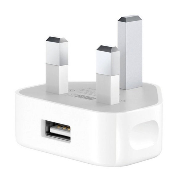 5V / 1A (UKプラグ) USB充電アダプター iPhone、Galaxy、Huawei、Xiaomi、LG、HTCおよびその他スマートフォン、充電式デバイス用