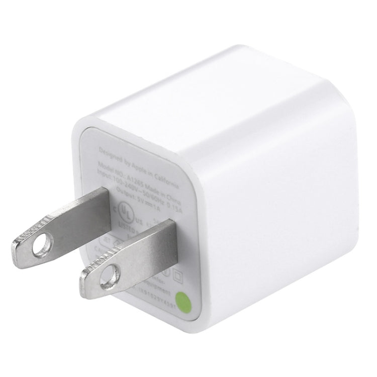 高品質 5V / 1A USソケット USB充電アダプター iPhone、Galaxy、Huawei、Xiaomi、LG、HTCおよびその他スマートフォン、充電式デバイス用