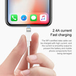 USB to 8ピン 同期データ充電ケーブル、ケーブル長さ:1m、3m