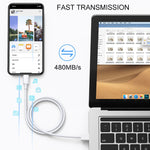 USB to 8 Pin Multiple Strands TPE Sync Data / Charging Cable, Cable Length: 1m