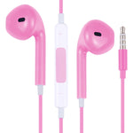 EarPods 有線ヘッドホン イヤーバッズ 有線コントロール＆マイク付き、ホワイト、ローズゴールド、レッド、ブルー、ブラック、グリーン、オレンジ、マゼンタ