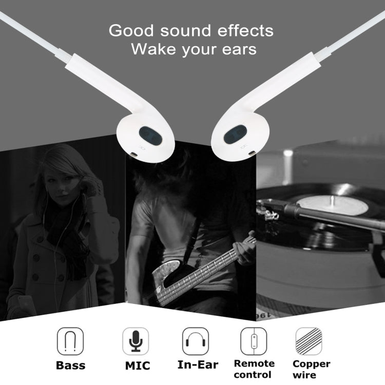 Androidスマートフォン / PC / MP3プレーヤー / ノートパソコン用3.5mm有線イヤホン、ケーブル長さ：1.2m