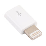 Micro USBメスから8ピンオスミニアダプター、Micro USBメスから8ピン