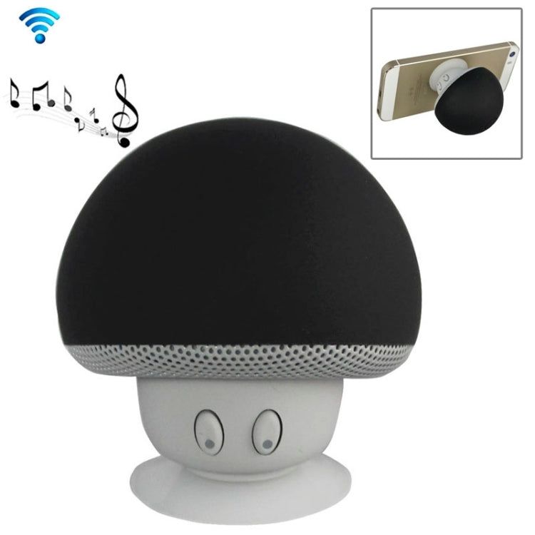 キノコ型Bluetoothスピーカー 吸盤ホルダー付き