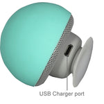 キノコ型Bluetoothスピーカー 吸盤ホルダー付き