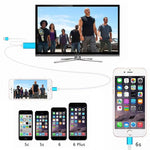 8ピンからHDMI HDTVアダプターケーブル USB充電ケーブル付き