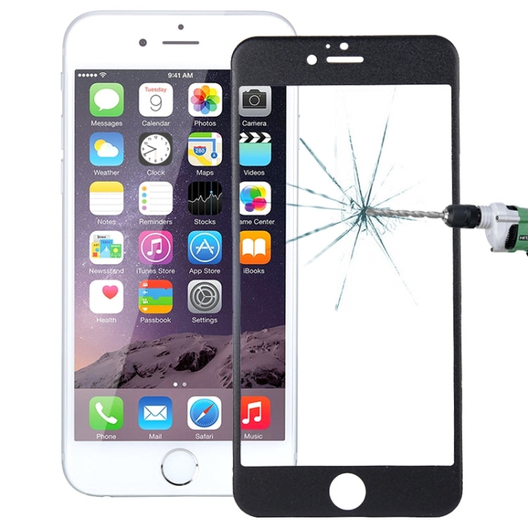 0.26mm 9H+ Surface Hardness 2.5D Curved Surface Full Screen Cover Explosion-proof Tempered Glass Film for iPhone 6s Plus