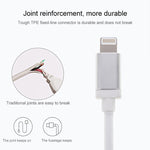 ネットスタイル金属ヘッド8ピンからUSBデータ／充電ケーブル、ケーブル長：25cm