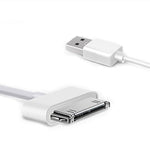 30ピンオス to USBオス 充電＆データ同期ケーブル iPad / 2 / 3, iPhone 4 & 4s, iPod Nano, iPod Touch用 長さ: 1m, USB to 30ピン