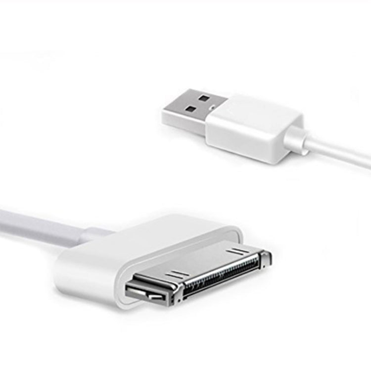 30ピンオス to USBオス 充電＆データ同期ケーブル iPad / 2 / 3, iPhone 4 & 4s, iPod Nano, iPod Touch用 長さ: 1m, USB to 30ピン