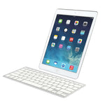 BK3001 超薄型 Bluetooth 3.0 ABSキーボード iPad Air 2 / iPad Air / iPad 6 / iPad 5 / iPad mini 1 / 2 / 3 / 新しいiPad (iPad 3) / iPad, iPhone 4 & 4S / 3G, Sony PS3, スマートフォン対応