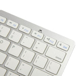 BK3001 超薄型 Bluetooth 3.0 ABSキーボード iPad Air 2 / iPad Air / iPad 6 / iPad 5 / iPad mini 1 / 2 / 3 / 新しいiPad (iPad 3) / iPad, iPhone 4 & 4S / 3G, Sony PS3, スマートフォン対応