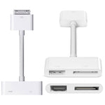 デジタルAV HDMIアダプター HDTV用 新型iPad (iPad 3) / iPad 2 / iPad / iPhone 4 & 4S / iPod Touch 4対応