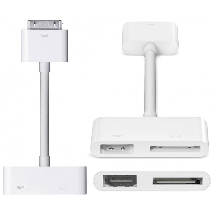デジタルAV HDMIアダプター HDTV用 新型iPad (iPad 3) / iPad 2 / iPad / iPhone 4 & 4S / iPod Touch 4対応