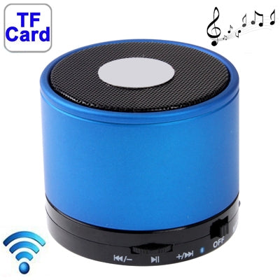 Bluetooth 2.1 ミニステレオスピーカー iPhone 5 / iPhone 4 & 4S / iPad 4 / New iPad / iPad mini / mini 2 Retina対応 内蔵充電式バッテリー TFカード対応、ブルー