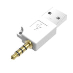 iPod shuffle 第3/2世代用 USBデータドック充電アダプター 長さ: 4.6cm