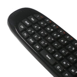 C120 T10 フライエアマウス 2.4GHz 充電式ワイヤレスキーボードリモコン Android TVボックス / PC用、ワイヤレスキーボード