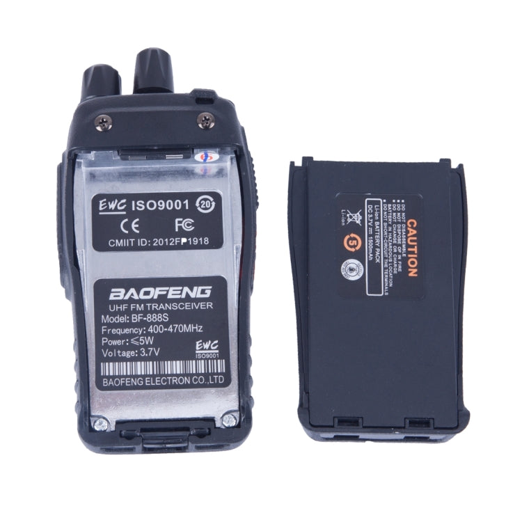 2個セット BAOFENG BF-888S ポータブルCBラジオ トランシーバー Retevis UHF 5W 16CH ラジオ FMトランシーバー