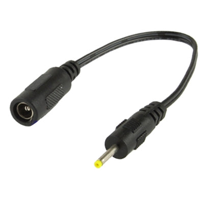 5.5 x 2.1mm DCメスから2.5 x 0.7mm DCオス電源コネクターケーブル ノートパソコンアダプター用、長さ：18cm、2.5 x 0.7mmオス