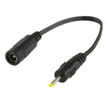5.5 x 2.1mm DCメスから2.5 x 0.7mm DCオス電源コネクターケーブル ノートパソコンアダプター用、長さ：18cm、2.5 x 0.7mmオス