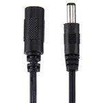 5.5 x 2.1mm DCメスから5.5 x 2.5mm DCオス電源コネクターケーブル ノートパソコンアダプター用、長さ：15cm、5.5 x 2.5mmオス