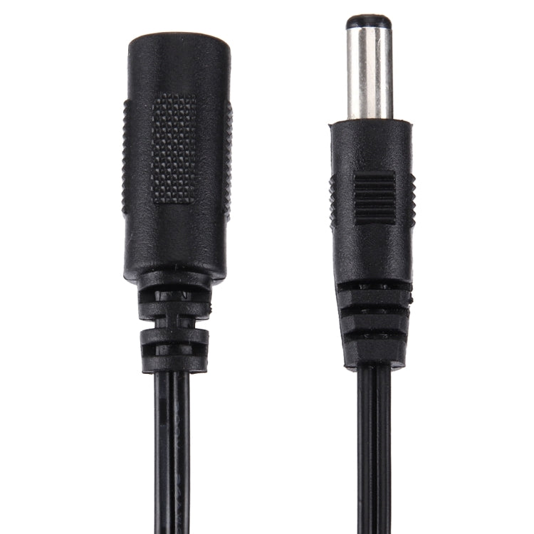 5.5 x 2.1mm DCメスから5.5 x 2.5mm DCオス電源コネクターケーブル ノートパソコンアダプター用、長さ：15cm、5.5 x 2.5mmオス