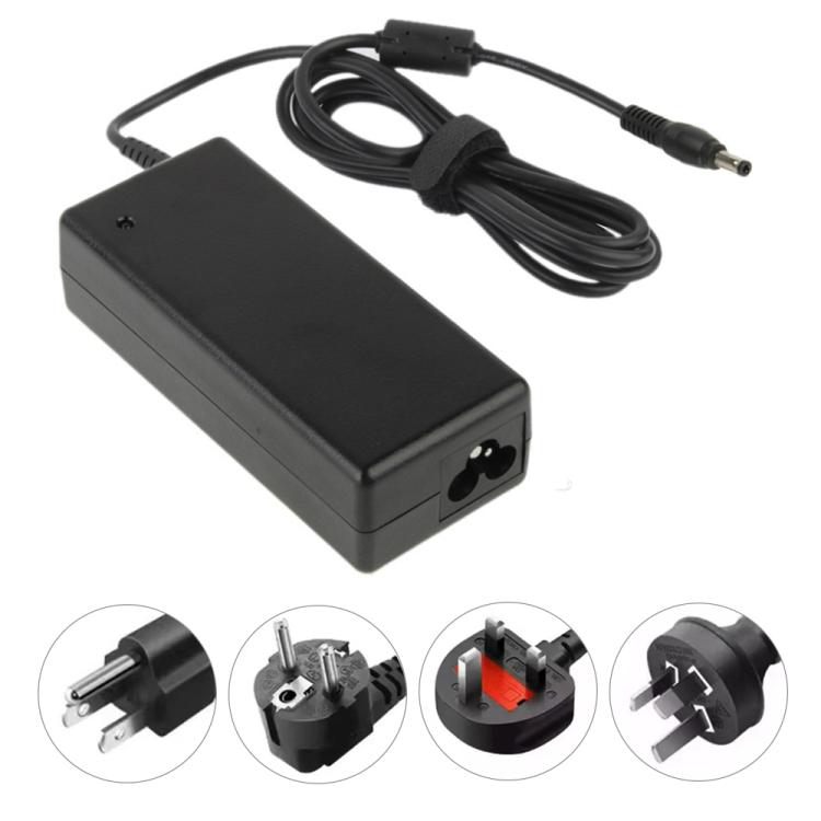 19V 3.42A 東芝ノートブック用AC電源アダプター、出力端子：5.5 x 2.5mm、3.42A