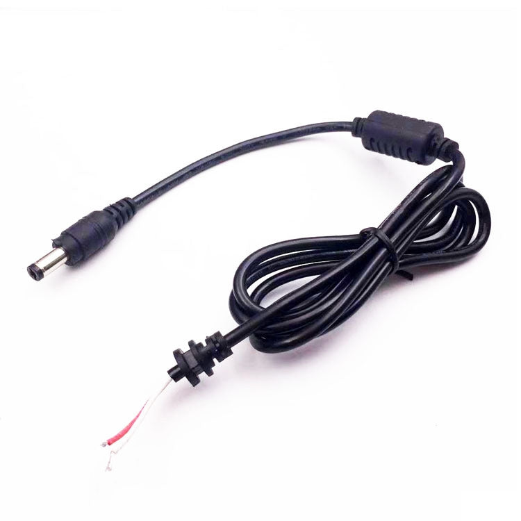 4.0 x 1.7mm DCオス電源ケーブル ノートパソコンアダプター用、長さ：1.2m