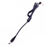 4.0 x 1.7mm DCオス電源ケーブル ノートパソコンアダプター用、長さ：1.2m
