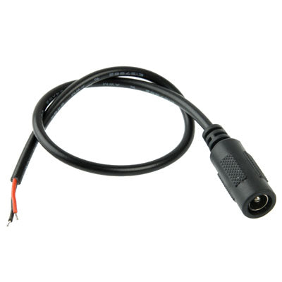 5.5 x 2.1mm DCメス電源ケーブル、ノートパソコンアダプター用、長さ：30cm、5.5 x 2.1mm（長さ：30cm）