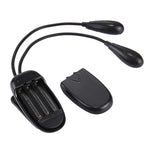 読書・キャンプ・ハイキング用デュアルアームクリップオンLEDライト
