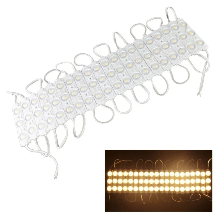 180度20×3LED SMD 5730凸型高温白色光LED、DC 12V、S-LED-0395W、S-LED-0395WW