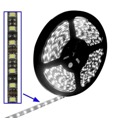 白色光5050 SMD LED、30 LED/m、S-LED-1211B、S-LED-1211A
