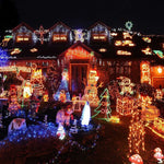 100 LED RGBライト コントローラー付き、点滅 / フェード / チェイス効果、暖白色 EUプラグ、白色光 EUプラグ、220V カラフルライト EUプラグ