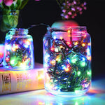 100 LED RGBライト コントローラー付き、点滅 / フェード / チェイス効果、暖白色 EUプラグ、白色光 EUプラグ、220V カラフルライト EUプラグ