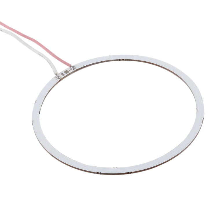 90mm 5W 180LM Angel Eyes Circles Car Headlight COB LED Lights for Vehicles, DC 12-24V, 90mm Blue Light, 90mm  White Light, 90mm Pink Light, 90mm Green Light, 90mm Red Light