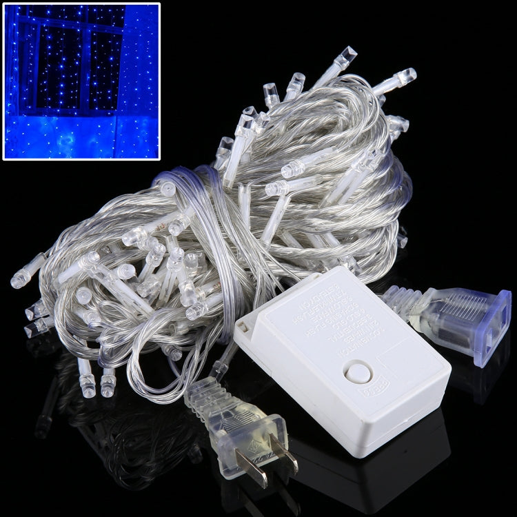 クリスマスパーティー用 100 LEDs エンドジョイント＆8表示モードコントローラー付き、AC 110V、米国プラグ、100 LEDs AC 110V（青色光）、100 LEDs AC 110V（緑色光）、100 LEDs AC 110V（カラフルライト）、100 LEDs AC 110V（白色光）、100 LEDs AC 110V（赤色光）