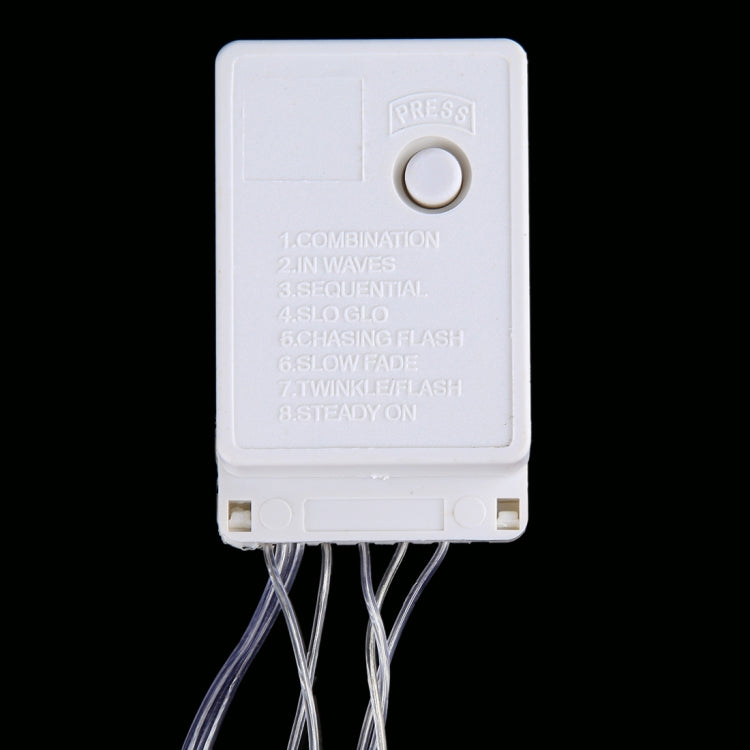 クリスマスパーティー用 100 LEDs エンドジョイント＆8表示モードコントローラー付き、AC 110V、米国プラグ、100 LEDs AC 110V（青色光）、100 LEDs AC 110V（緑色光）、100 LEDs AC 110V（カラフルライト）、100 LEDs AC 110V（白色光）、100 LEDs AC 110V（赤色光）