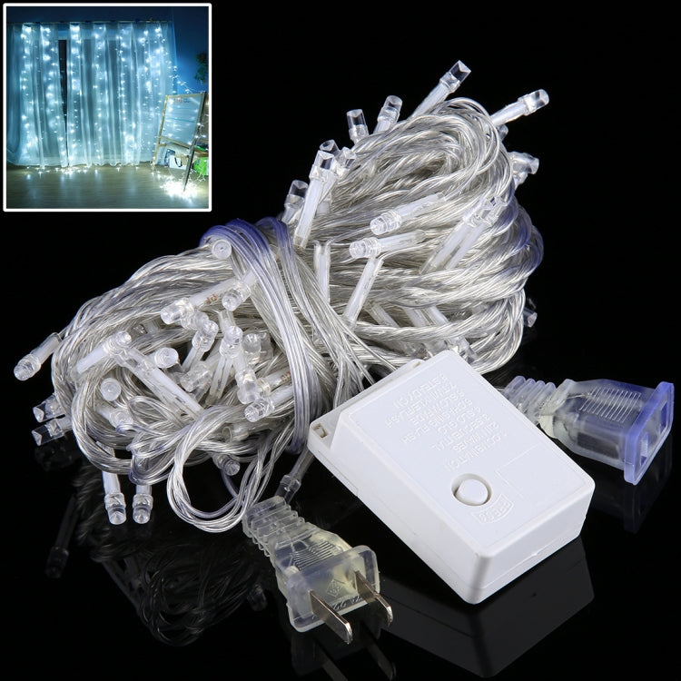 クリスマスパーティー用 100 LEDs エンドジョイント＆8表示モードコントローラー付き、AC 110V、米国プラグ、100 LEDs AC 110V（青色光）、100 LEDs AC 110V（緑色光）、100 LEDs AC 110V（カラフルライト）、100 LEDs AC 110V（白色光）、100 LEDs AC 110V（赤色光）