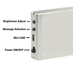 表示解像度：128 x 16ピクセル、長さ：41cm、黄光、ブルー、グリーン