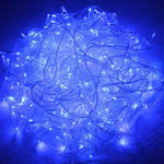 クリスマスパーティー用 300 LED 8機能コントローラー付き、220-240V、EUプラグ、30m