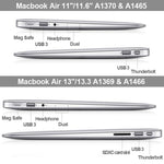 MacBook Air 11.6インチ用フロストハードプラスチック保護ケース、MacBook Air 11.6インチ用