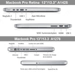 MacBook Pro 13.3インチ用フロストハードプラスチック保護ケース、S-MAC-0023A、S-MAC-0023B、S-MAC-0023C、S-MAC-0023D、S-MAC-0023E、S-MAC-0023F、S-MAC-0023G、S-MAC-0023H