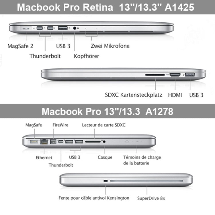 MacBook Pro 13.3インチ用フロストハードプラスチック保護ケース、S-MAC-0023A、S-MAC-0023B、S-MAC-0023C、S-MAC-0023D、S-MAC-0023E、S-MAC-0023F、S-MAC-0023G、S-MAC-0023H