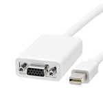 Apple用ミニディスプレイポートからVGA 15ピンメスアダプター、ミニDPからVGA 15ピン