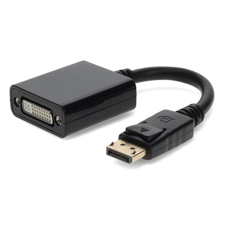 DisplayPort オス to DVI 24+1 メス アダプターケーブル、長さ: 20cm、DP オス to DVI 24+1 メス
