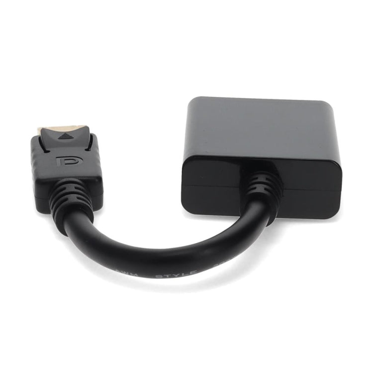 DisplayPort オス to DVI 24+1 メス アダプターケーブル、長さ: 20cm、DP オス to DVI 24+1 メス