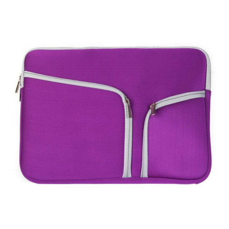 Double Pocket Zip Handbag Laptop Bag for Macbook Air 13 inch